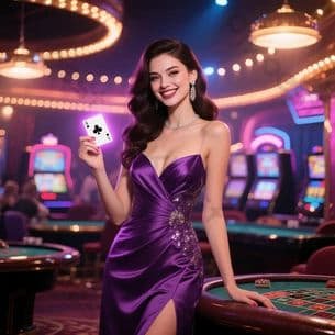 Tampilan utama bagustoto bernuansa neon